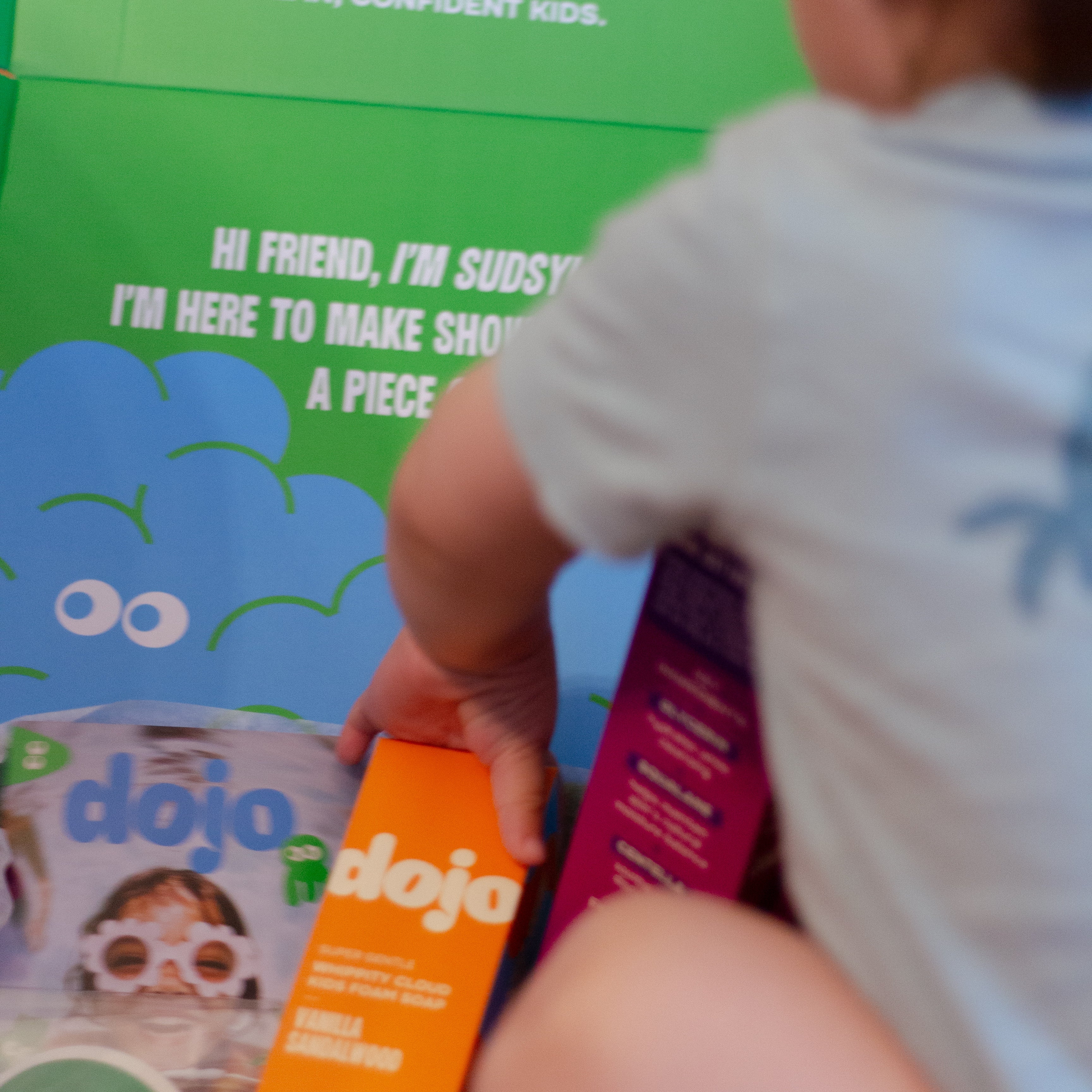 How to Open and Use the Child Lock on Dojo Whippity Cloud Kids Foam Soap